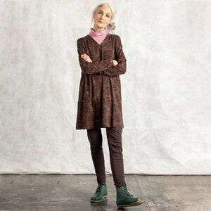 “Judit” jersey tunic in organic cotton/modal | New